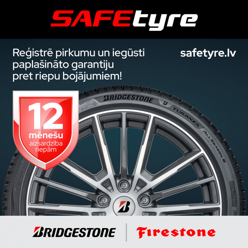 Bridgestone garantijas kampaņa